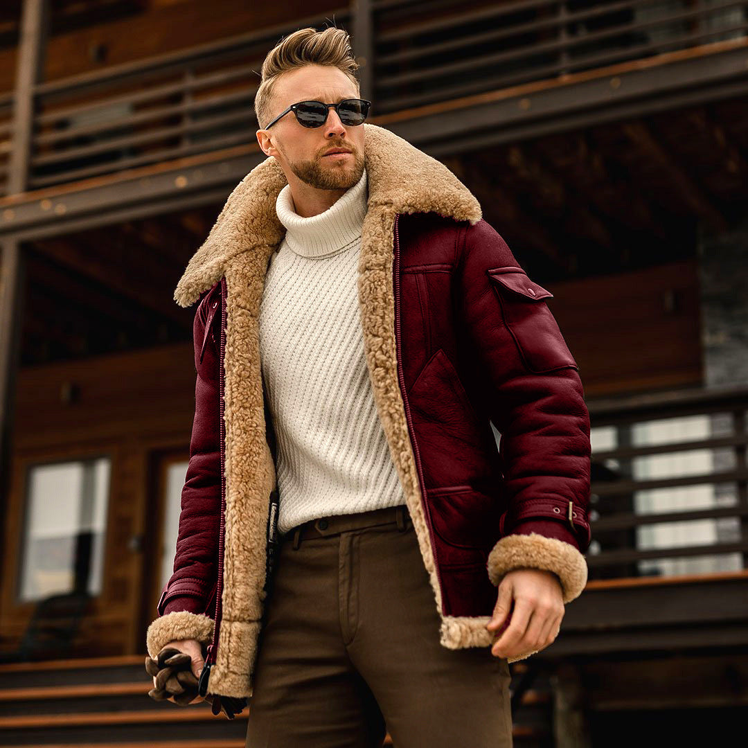 Men Military Fleece Warm Winter Jackets Male Fur Collar Coats Army Tactical Jacket