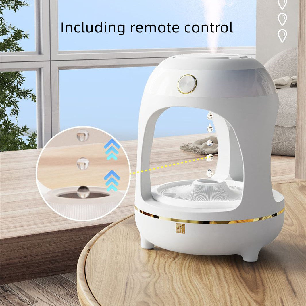 Anti Gravity Water Humidifier | Desk Decorate Lamp | WhiteDiamonds