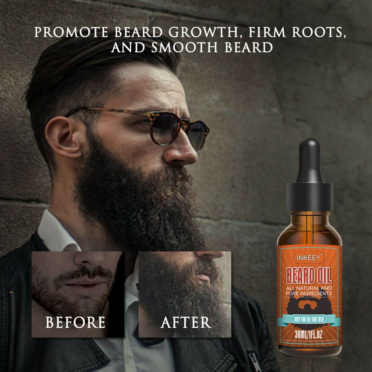 Men's Beard Oil | Beard Growth Oil | WhiteDiamonds