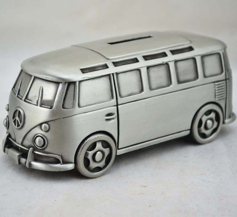 Russian Car Piggy Bank Vintage Retro Car Wheels Can Be Turned New Products Children's Birthday Gifts