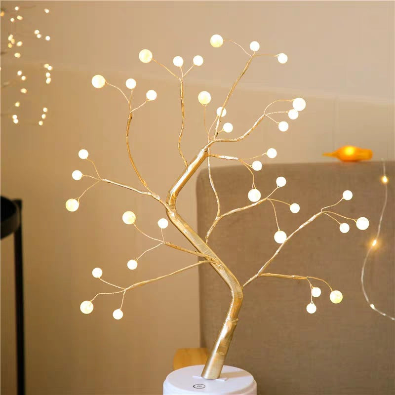 Decorative Led Copper Wire Light Bedroom Light