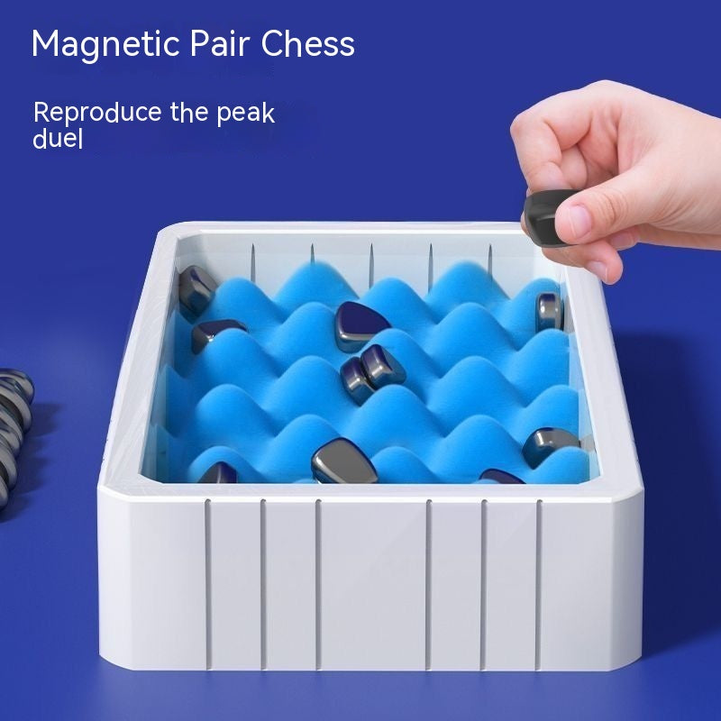 Magnetic Effect Chess Double Game Board Game