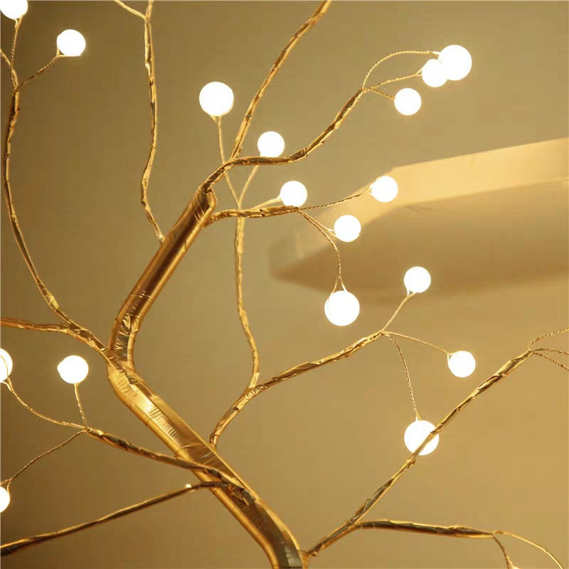 Decorative Led Copper Wire Light Bedroom Light