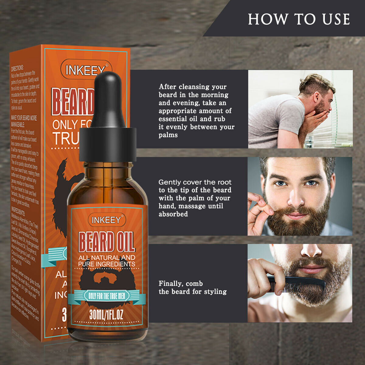 Men's Beard Oil | Beard Growth Oil | WhiteDiamonds