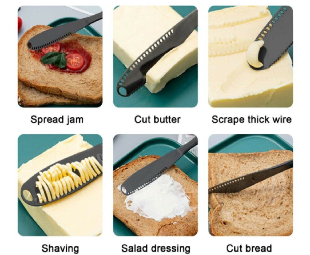 Butter Spreader Knife | 3 In 1 Butter Knife | WhiteDiamonds