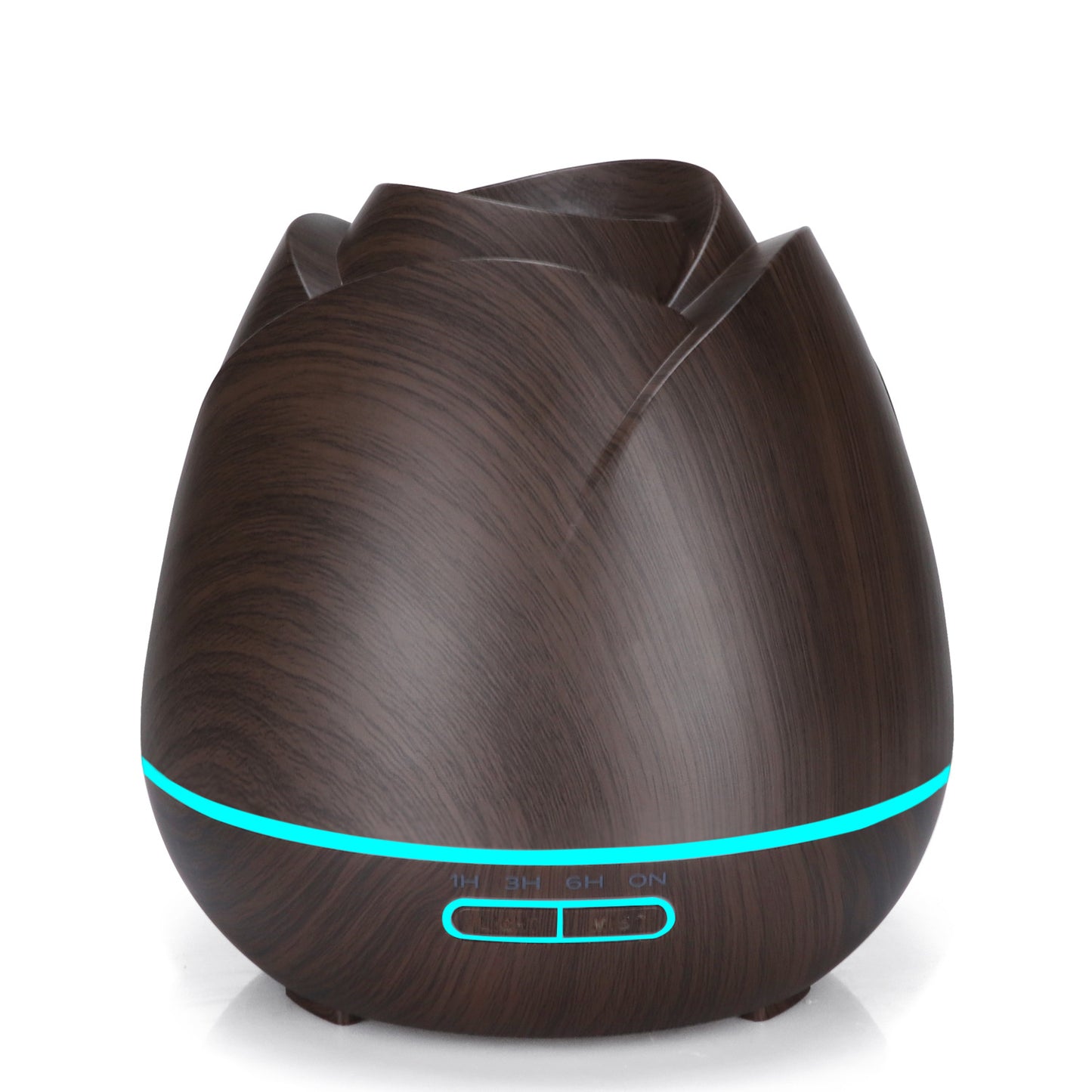 Light Wood Grain 400ml Colorful Light Rose Humidifier