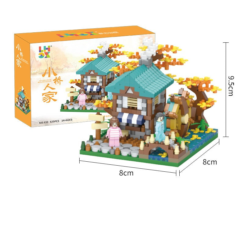 Micro-granular Building Blocks Diy Scenic Building Toys