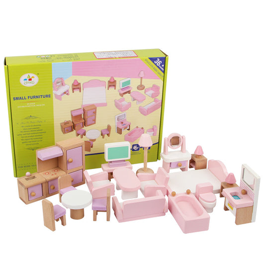 Mini Furniture Toy Model Set