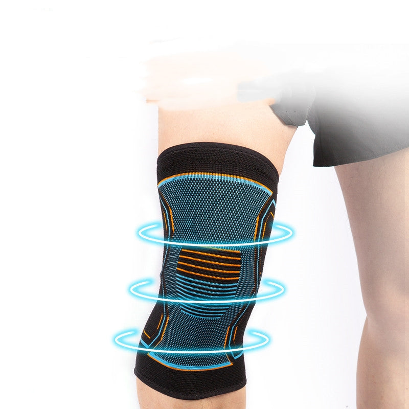 Four-sided Elastic Knitted Compression Knee Pad Wholesale Protection Knee