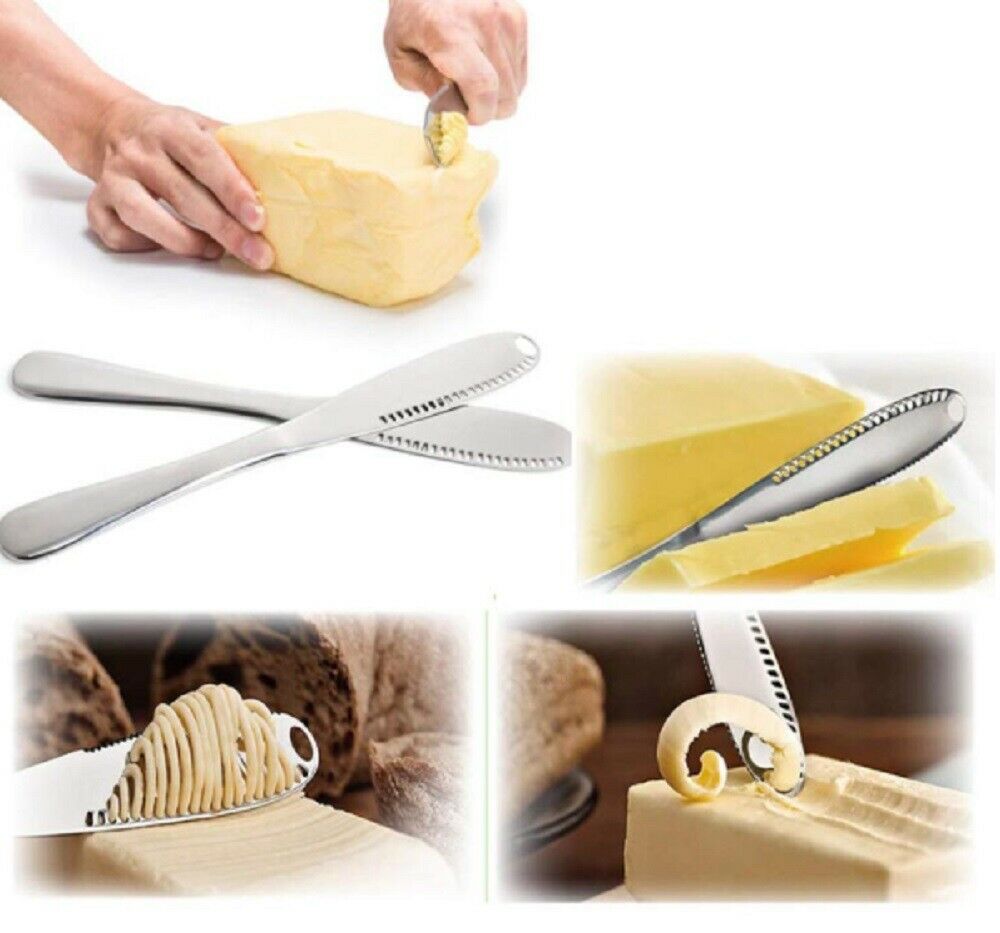 Butter Spreader Knife | 3 In 1 Butter Knife | WhiteDiamonds