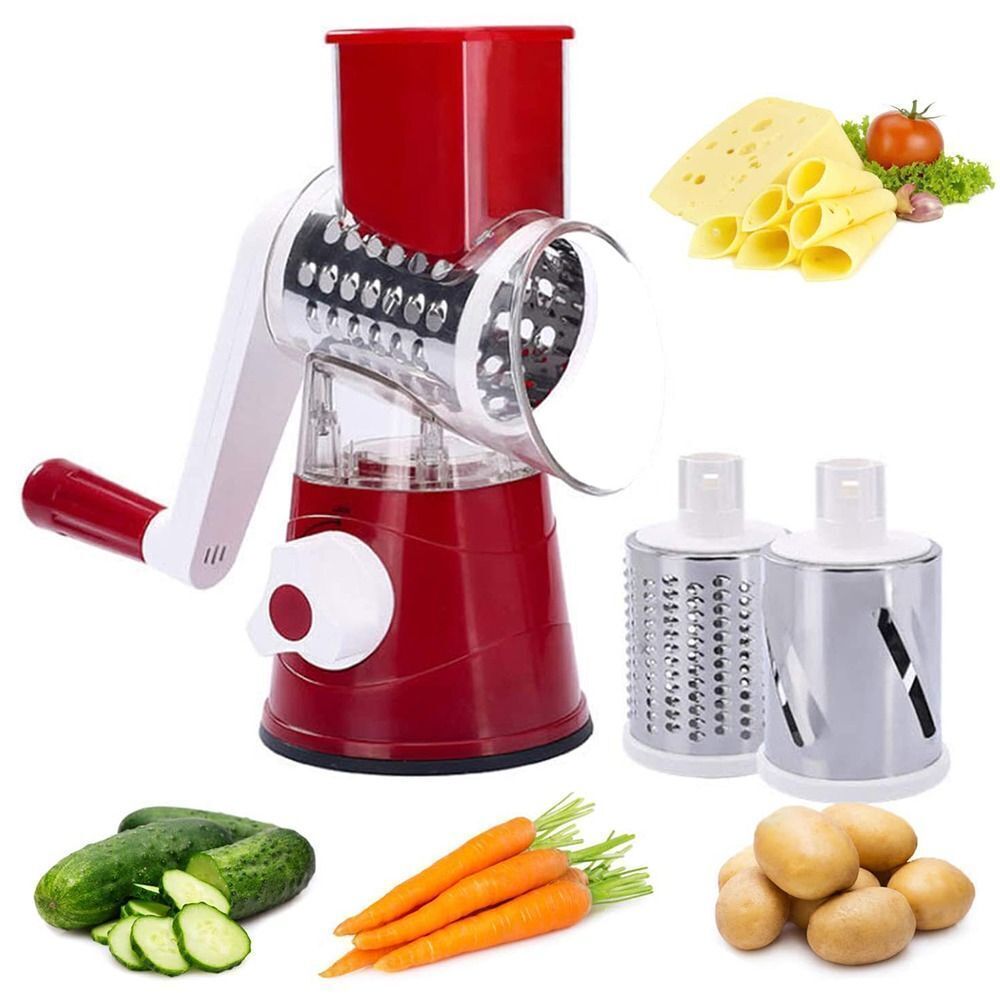 Food Slicer Chopper | 3-in-1 Shredder Cutter | WhiteDiamonds