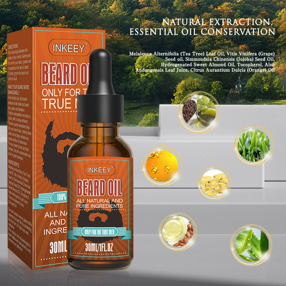 Men's Beard Oil | Beard Growth Oil | WhiteDiamonds