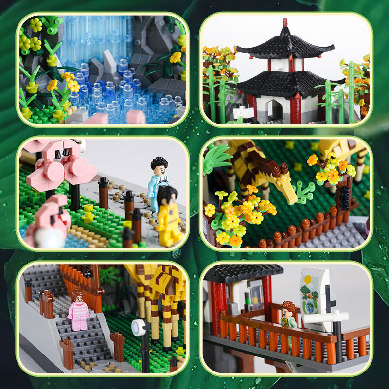 Micro-granular Building Blocks Diy Scenic Building Toys